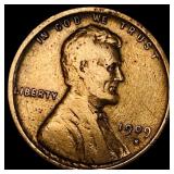 1909-S Lincoln Wheat Cent NEARLY UNCIRCULATED