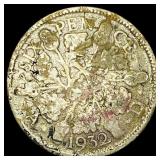 1932 Silver Sixpence United Kingdom NICELY  CIRCU