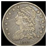 1835 Capped Bust Silver Quarter CLOSELY  UNCIRCUL