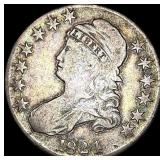 1824 Capped Bust Half Dollar LIGHTLY  CIRCULATED