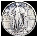 1917-D Type 1 Standing Liberty Quarter  LIGHTLY C