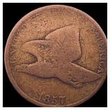 1857 Flying Eagle Cent LIGHTLY CIRCULATED