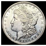 1885-S Silver Morgan Dollar CHOICE AU