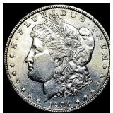 1904 Silver Morgan Dollar CHOICE AU