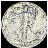 1917 Walking Liberty Half Dollar CLOSELY  UNCIRCU