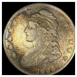 1835 Capped Bust Silver Half Dollar CLOSELY  UNCI