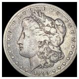 1893-CC Silver Morgan Dollar LIGHTLY  CIRCULATED