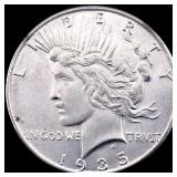 1935 Silver Peace Dollar UNCIRCULATED