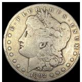 1892-S Silver Morgan Dollar NICELY CIRCULATED