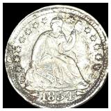1854 Seated Liberty Half Dime HIGH GRADE