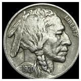 1920-D Buffalo Nickel NEAR UNC