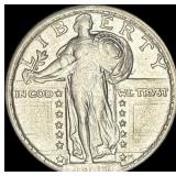 1917-S Type 2 Standing Liberty Quarter CHOICE  AU