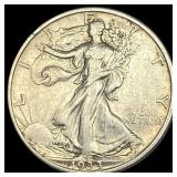 1933-S Silver Half Dollar Walking Liberty  CLOSEL