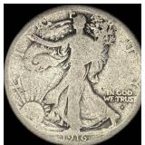 1916-S Walking Liberty Half Dollar NICELY  CIRCUL