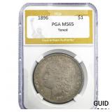 1896 Morgan Silver Dollar PGA MS65