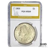 1903 Morgan Silver Dollar PGA MS64