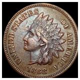 1868 Indian Head Cent CHOICE AU