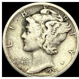 1925-S Silver Mercury Dime LIGHTLY CIRCULATED