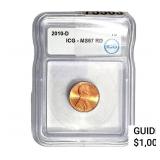 2010-D Lincoln Shield 1C ICG MS67 RD