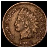 1908-S Indian Head Cent CLOSELY UNCIRCULATED