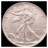 1943 Walking Liberty Half Dollar UNCIRCULATED