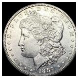 1887-S Silver Morgan Dollar UNCIRCULATED