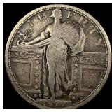 1917-S Type 1 Standing Liberty Quarter NICELY  CI