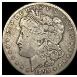 1892-CC Morgan Silver Dollar NICELY  CIRCULATED