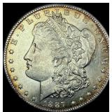 1887-O Silver Morgan Dollar CHOICE AU