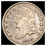 1835 Capped Bust Half Dime NEARLY  UNCIRCULATED