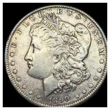 1890 Morgan Silver Dollar NEARLY UNCIRCULATED