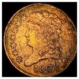 1809 Classic Head Half Cent NEARLY  UNCIRCULATED