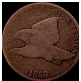 1858 Flying Eagle Cent LIGHTLY CIRCULATED