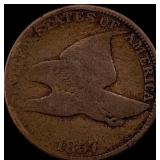1857 Flying Eagle Cent LIGHTLY CIRCULATED
