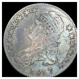 1817 Capped Bust Half Dollar NEARLY  UNCIRCULATED