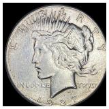 1927 Peace Silver Dollar CLOSELY UNCIRCULATED