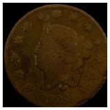 1824 Coronet Head Large Cent NICELY  CIRCULATED