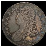 1824 Capped Bust Half Dollar CLOSELY  UNCIRCULATE