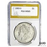 1903 Morgan Silver Dollar PGA MS65