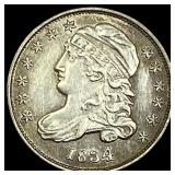 1834 Capped Bust Dime CLOSELY UNCIRCULATED