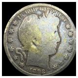 1892 Silver Barber Half Dollar NICELY  CIRCULATED