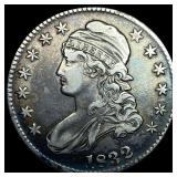 1832 Capped Bust Half Dollar CLOSELY  UNCIRCULATE