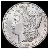 1888-S Silver Morgan Dollar CHOICE AU