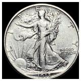 1918 Walking Liberty Half Dollar NEARLY  UNCIRCUL
