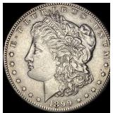 1899-S Silver Morgan Dollar CHOICE AU