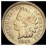1863 Indian Head Cent UNCIRCULATED