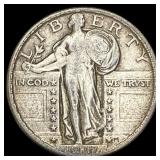 1917 Type 2 Standing Liberty Quarter LIGHTLY  CIR