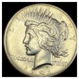 1921 Silver Peace Dollar UNCIRCULATED