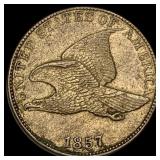 1857 Flying Eagle Cent UNCIRCULATED