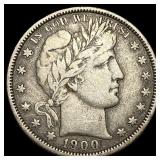 1900-O Silver Barber Half Dollar LIGHTLY  CIRCULA